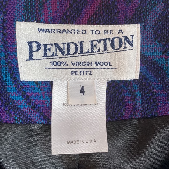 🎅🏻Vintage Pendleton Virgin Wool Jacket - Picture 5 of 10